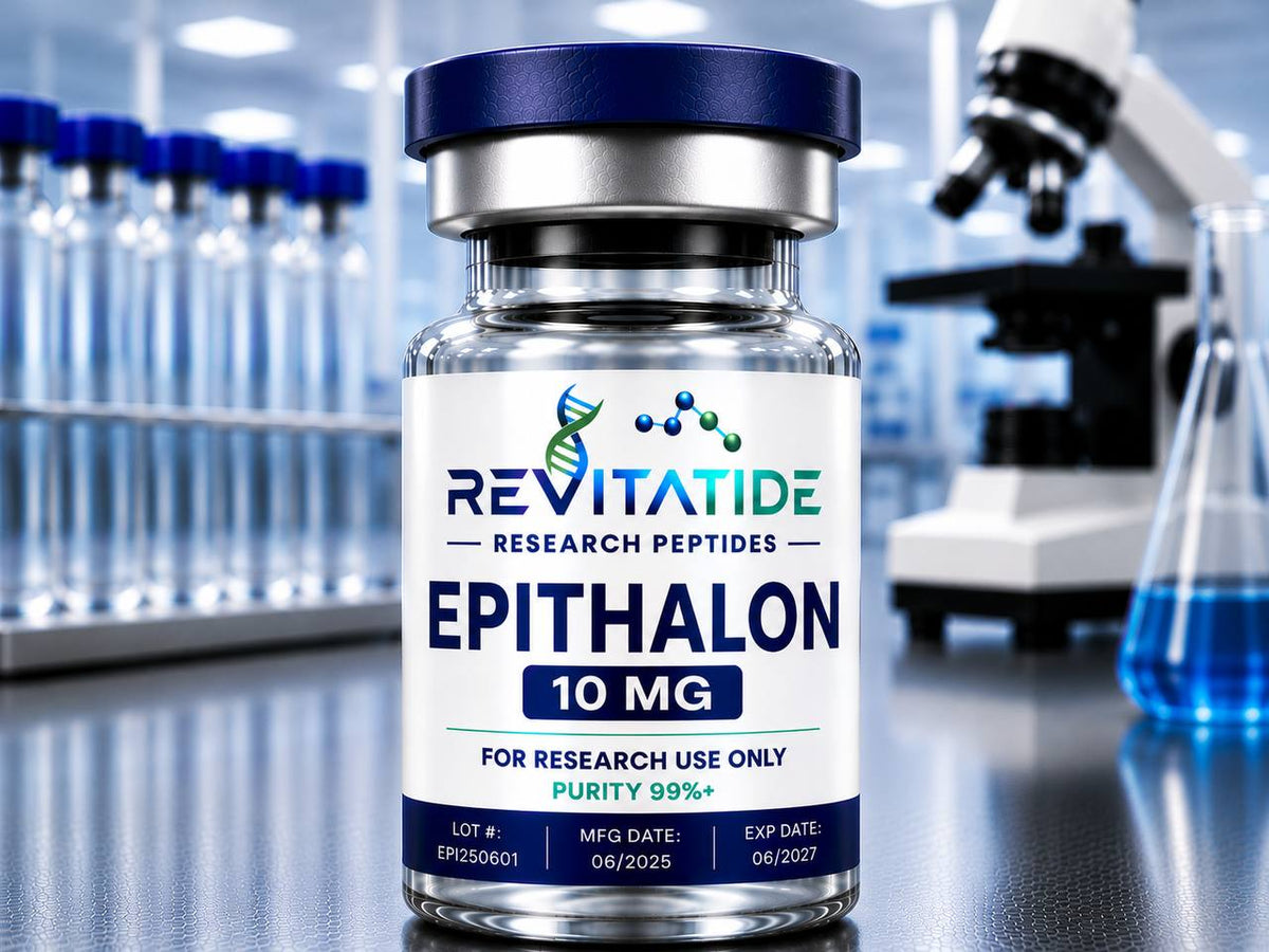 Epithalon 10MG - RevitaTide Research Peptide