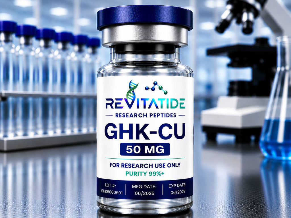 GHK-Cu 50MG - RevitaTide Research Peptide