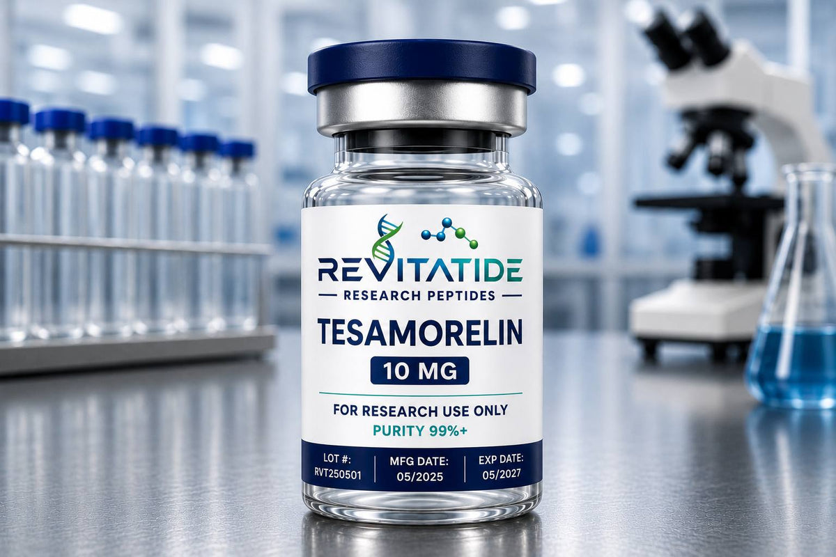 Tesamorelin 10MG - RevitaTide Research Peptide