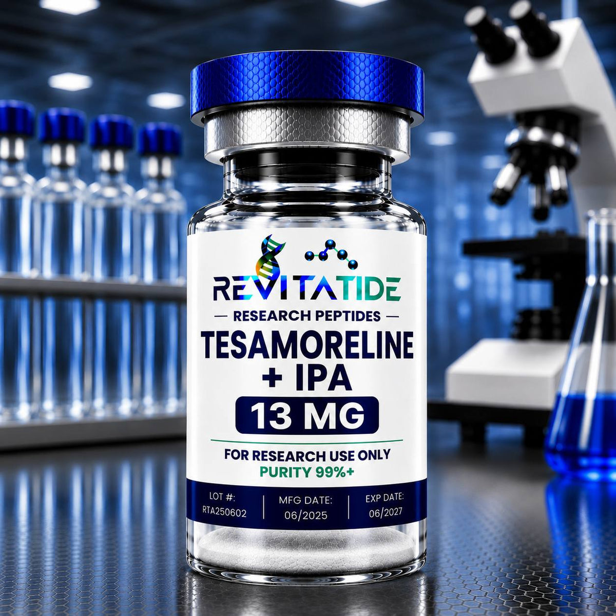 Tesamorelin 10MG / Ipamorelin 3MG Blend - Research Peptide